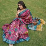 KALAMKARI HANIDPAINTED GEECHA SAREE