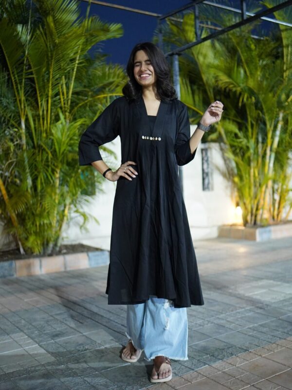 COTTON PLAIN KURTI