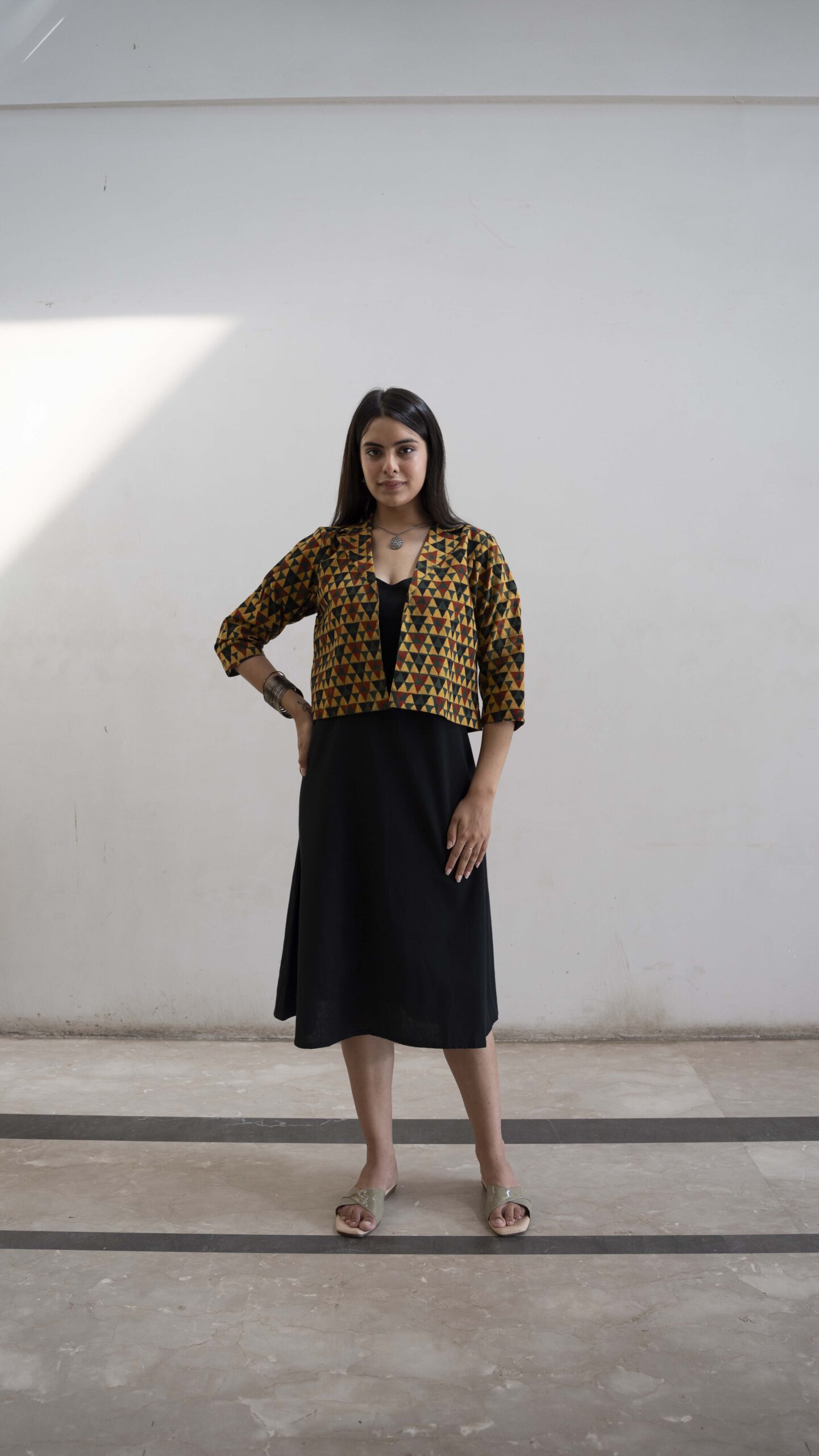 DSC06843 Handblock Ajrakh Jackets - Image 2