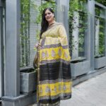 Maheshwari handblock saree